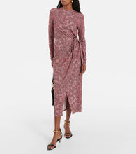 Marant Etoile Lisy jersey wrap dress