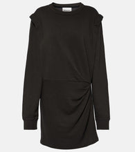 Marant Etoile Michaela ruched cotton-blend minidress