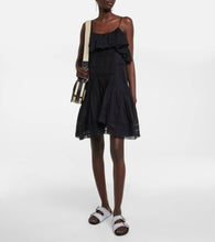 Marant Etoile Moly tiered cotton minidress