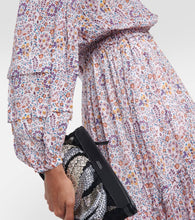 Marant Etoile Naema floral crêpe midi dress