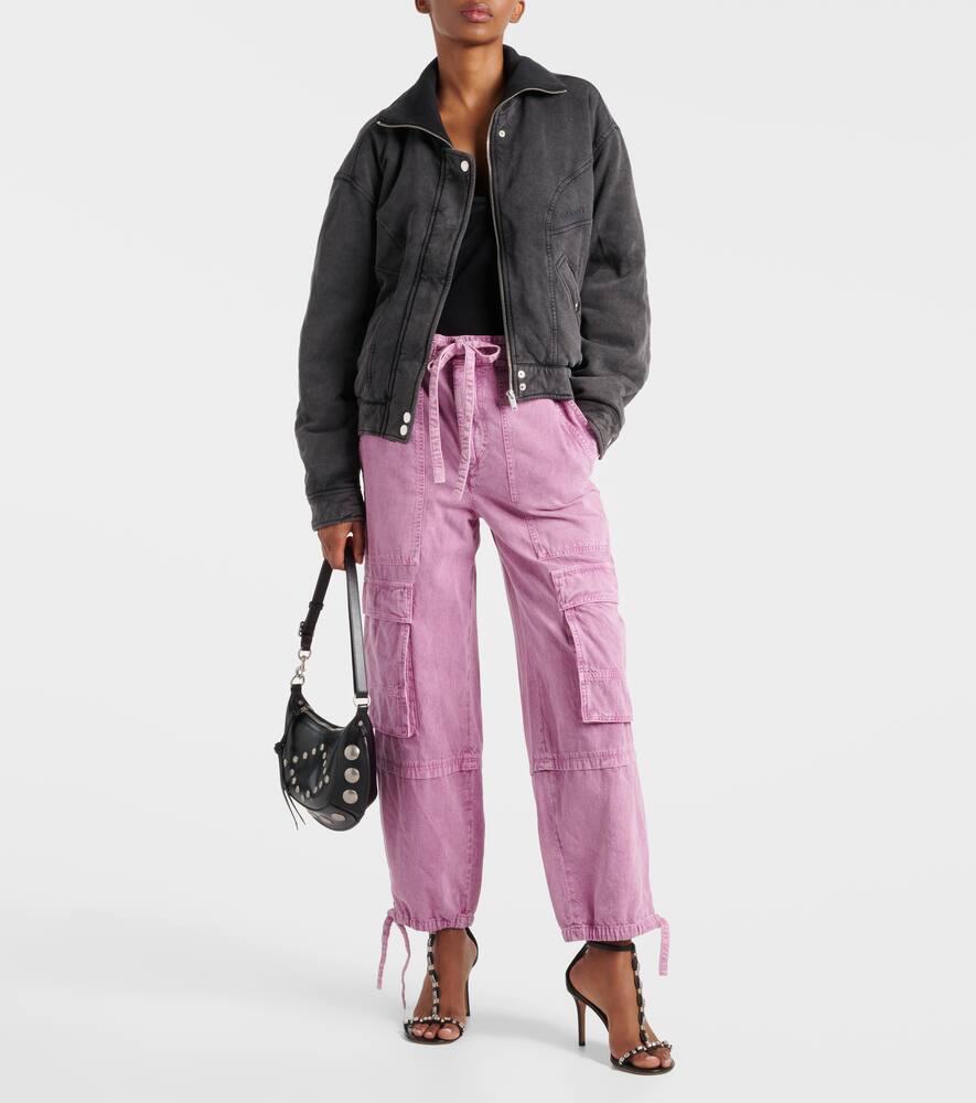 Marant Etoile Parveti cotton bomber jacket