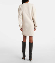Marant Etoile Pipper draped cotton jersey minidress