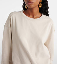 Marant Etoile Pipper draped cotton jersey minidress
