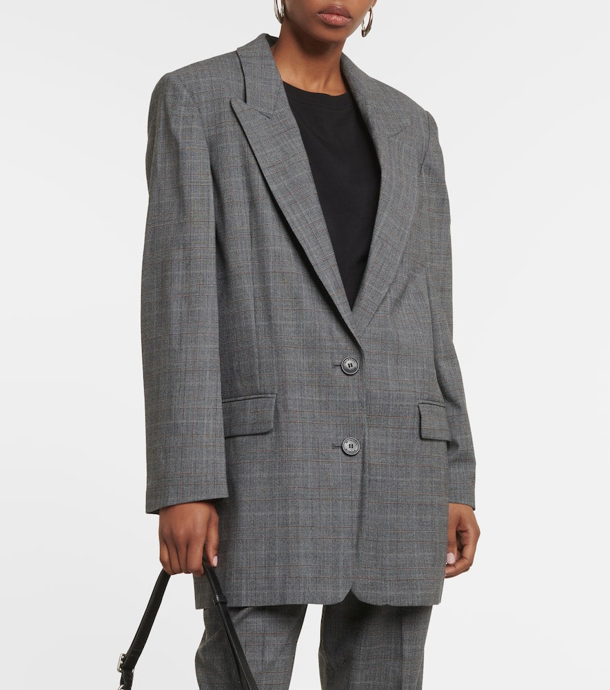 Marant Etoile Precious checked wool blazer