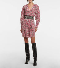 Marant Etoile Printed minidress