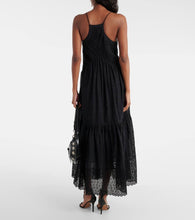 Marant Etoile Sabba embroidered cotton maxi dress