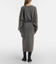 Marant Etoile Sandrina cotton jersey sweatshirt dress
