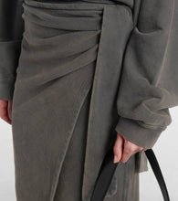 Marant Etoile Sandrina cotton jersey sweatshirt dress