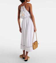 Marant Etoile Siana embroidered cotton midi dress