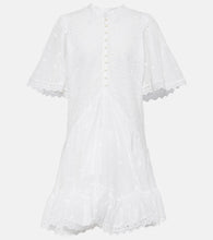 Marant Etoile Slayae embroidered cotton minidress. Marant Etoile Slayae 刺绣棉质迷你连衣裙