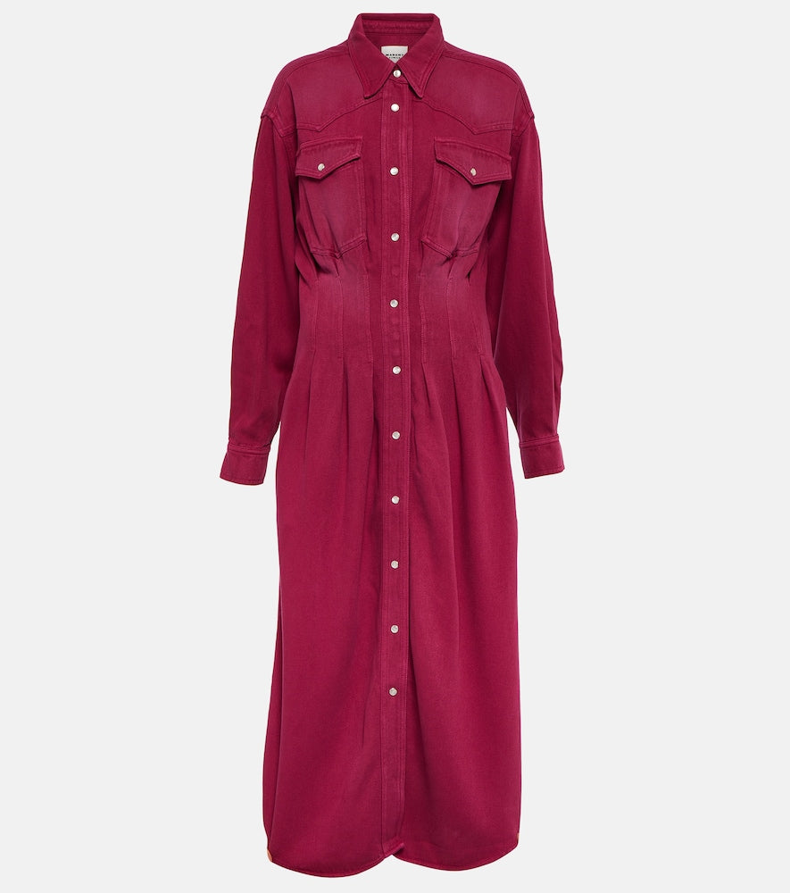 Marant Etoile Tomia tencel midi dress. Marant Etoile Tomia 天丝中长连衣裙