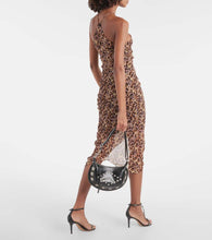 Marant Etoile Valdi printed halterneck midi dress