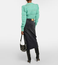 Marant Etoile Vandy denim midi skirt
