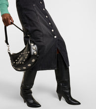 Marant Etoile Vandy denim midi skirt