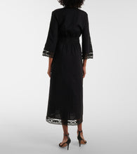 Marant Etoile Veona linen and cotton midi dress