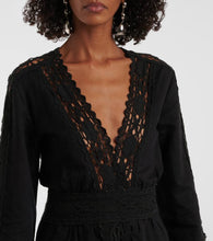 Marant Etoile Veona linen and cotton midi dress