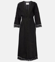 Marant Etoile Veona linen and cotton midi dress