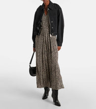 Marant Etoile Vonick printed crêpe de chine maxi dress