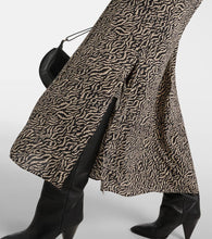 Marant Etoile Vonick printed crêpe de chine maxi dress