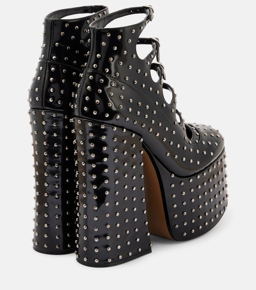 Marc Jacobs Kiki studded leather platform ankle boots