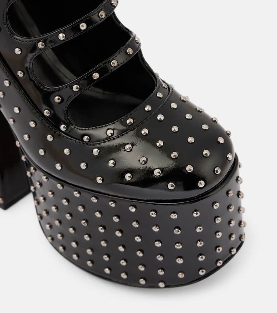 Marc Jacobs Kiki studded leather platform ankle boots