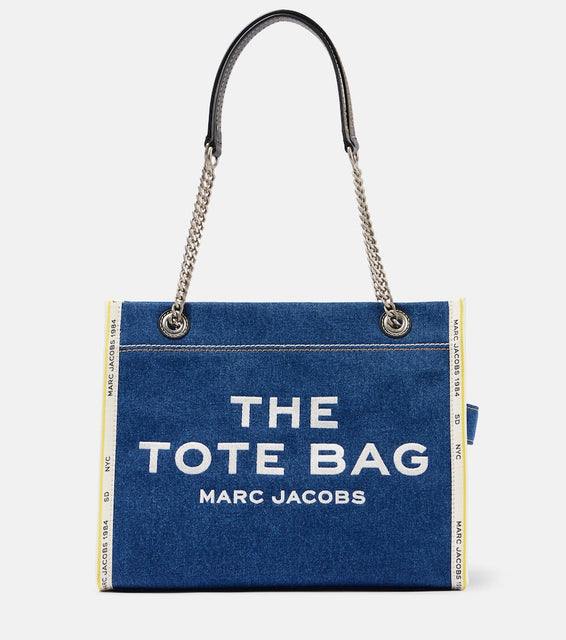 Marc Jacobs The Denim Chain Medium tote bag. Shop Marc Jacobs Tote Bags for women now.