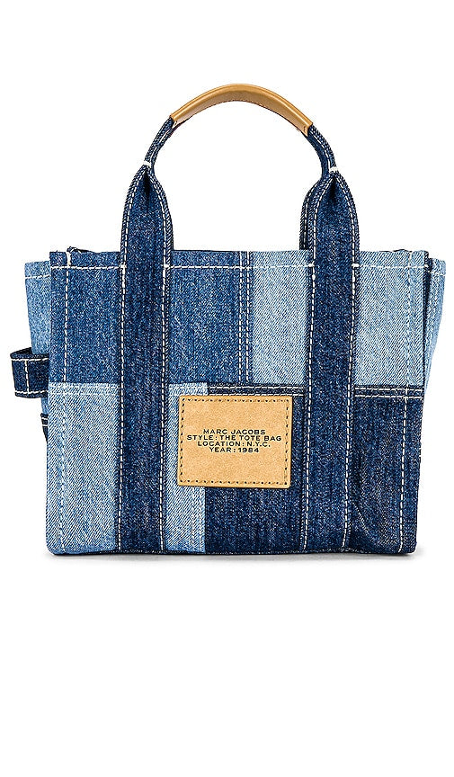 Marc Jacobs The Denim Small Tote Bag in Blue
