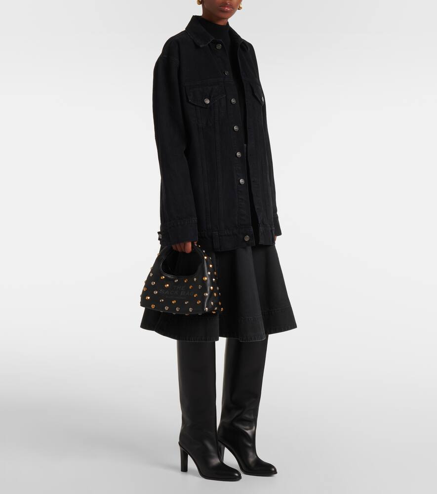 Marc Jacobs The Glam Studs Mini leather tote bag