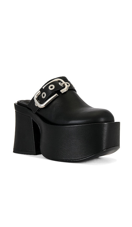 Marc Jacobs The J Marc Leather Clog in Black