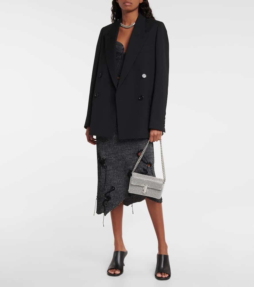 Marc Jacobs The J Marc Mini embellished shoulder bag