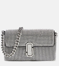 Marc Jacobs The J Marc Mini embellished shoulder bag. Shop Marc Jacobs Shoulder Bags for women now.