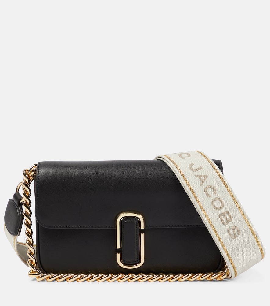 Marc Jacobs The J Marc leather shoulder bag. Shop Marc Jacobs Shoulder Bags for women now.