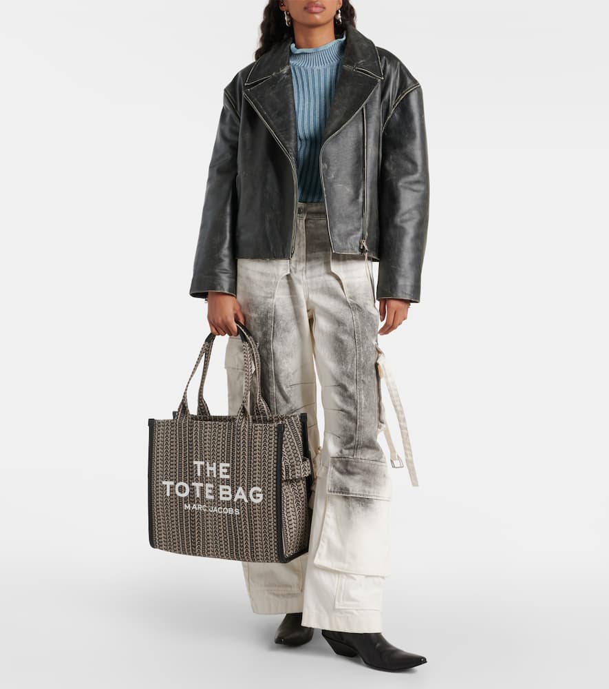 Marc Jacobs The Large monogram canvas tote bag