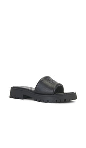 Marc Jacobs The Lug Sole Slide in Black