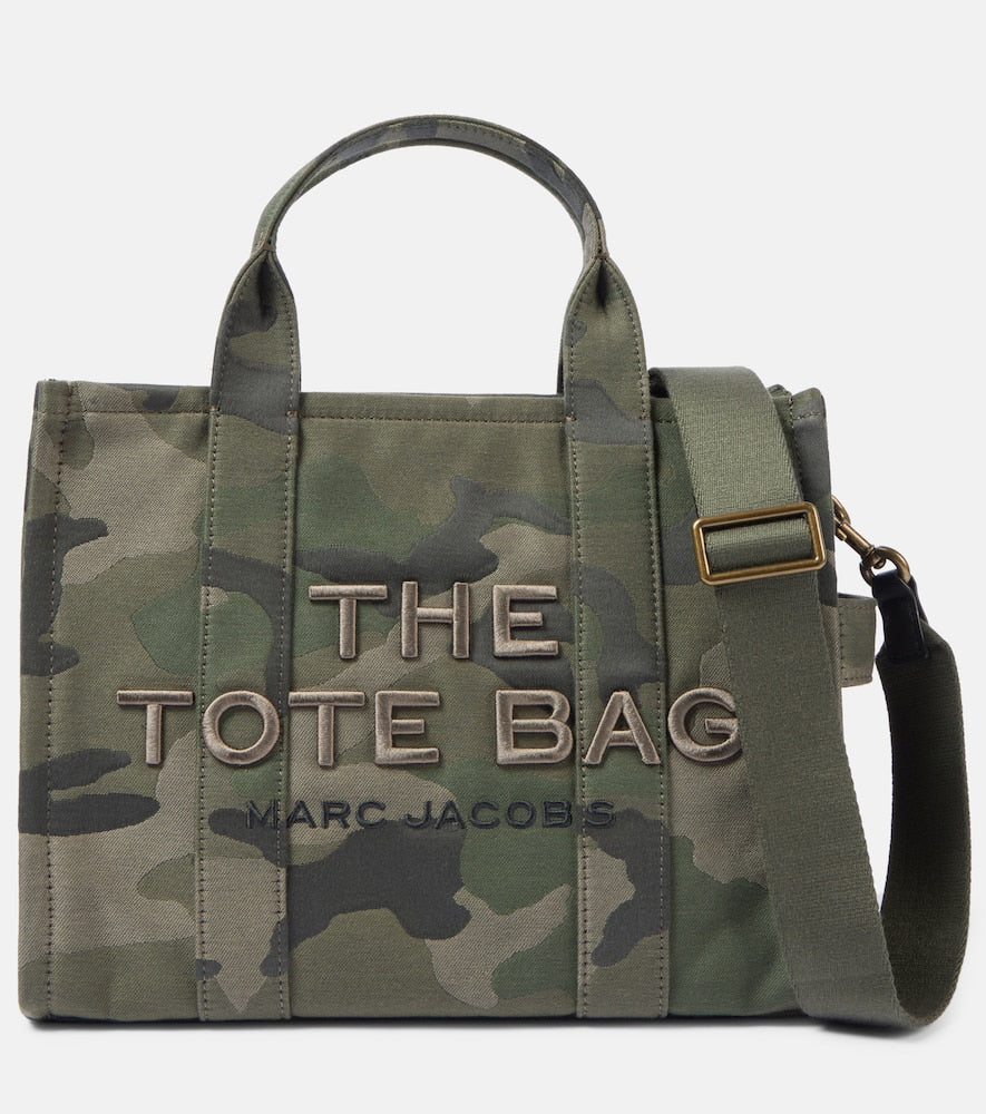 Marc Jacobs The Medium camouflage tote bag. Shop Marc Jacobs Tote Bags for women now.