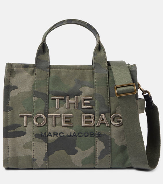 Marc Jacobs The Medium camouflage tote bag. Shop Marc Jacobs Tote Bags for women now.