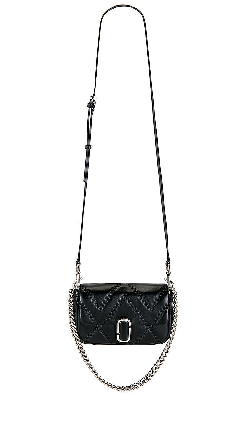 Marc Jacobs The Mini Quilted J Marc Shoulder Bag in Black - Marc Jacobs Le mini sac à bandoulière matelassé J Marc en noir - Marc Jacobs 黑色迷你绗缝 J Marc 单肩包 - Marc Jacobs The Mini Quilted J Marc Umhängetasche in Schwarz - Marc Jacobs 미니 퀼팅 J 마크 숄더백 (블랙 색상) - Marc Jacobs La mini borsa a tracolla J Marc trapuntata in nero