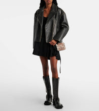 Marc Jacobs The Mini cheetah-print leather crossbody bag