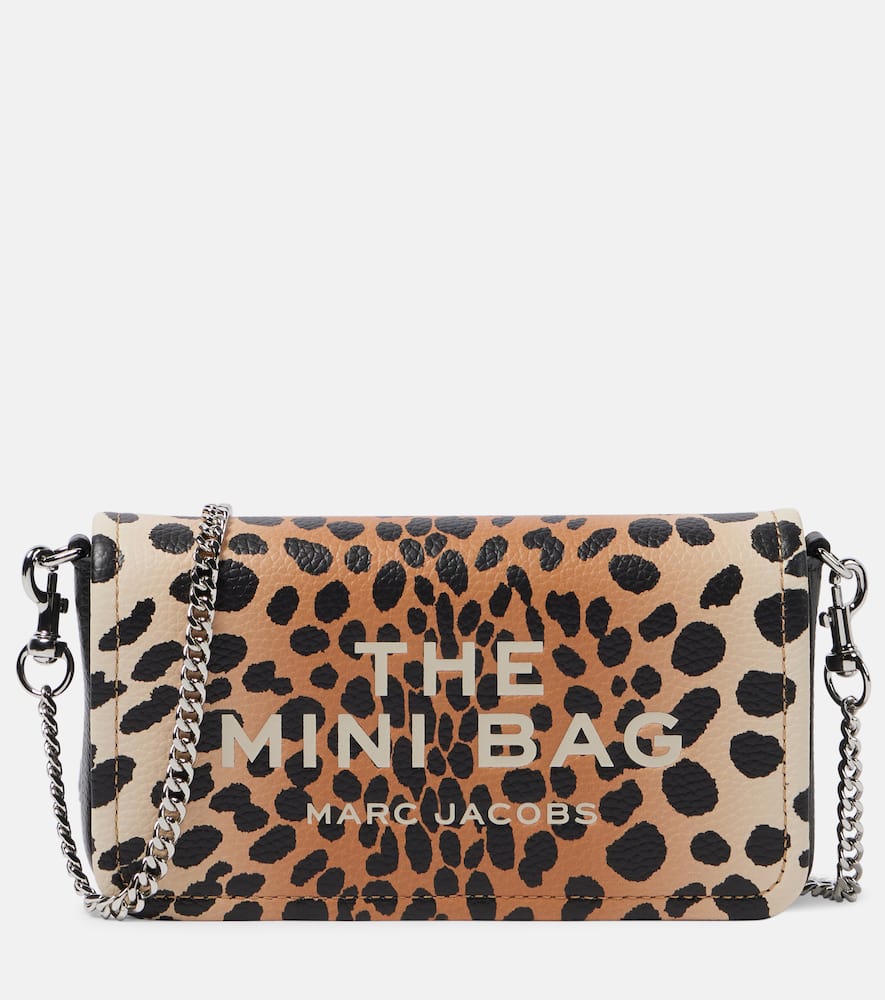 Marc Jacobs The Mini cheetah-print leather crossbody bag. Shop Marc Jacobs Crossbody Bags for women now.