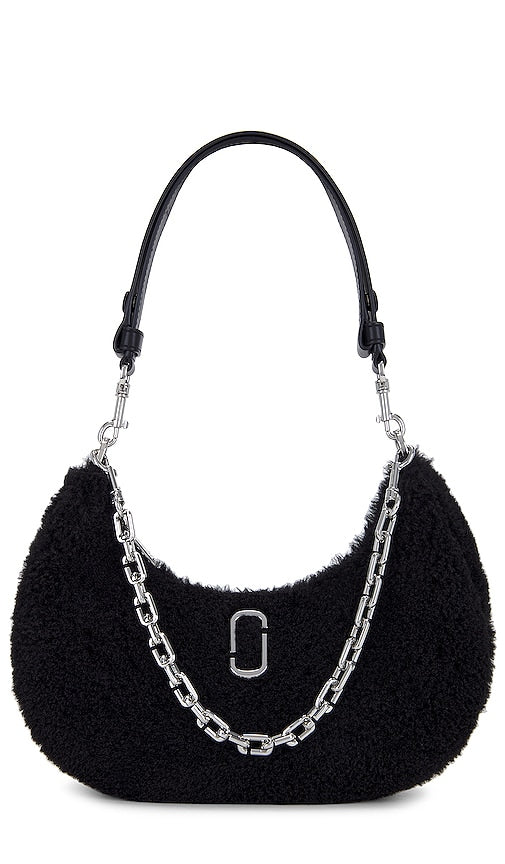 Marc Jacobs The Small Teddy Curve in Black - Marc Jacobs Le petit Teddy Curve en noir - Marc Jacobs 黑色小号 Teddy Curve - Marc Jacobs The Small Teddy Curve in Schwarz - Marc Jacobs 스몰 테디 커브 블랙 색상 - Marc Jacobs Il piccolo Teddy Curve in nero