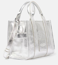 Marc Jacobs The Small metallic leather tote bag