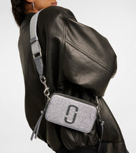 Marc Jacobs The Snapshot glitter camera bag