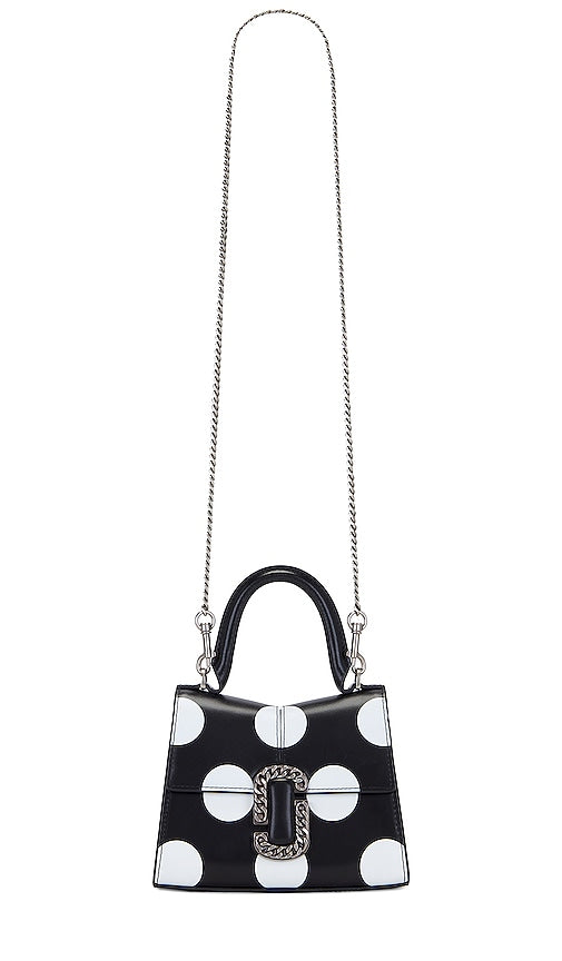 Marc Jacobs The St. Marc Mini Top Handle in Black - Marc Jacobs The St. Marc Mini Top Handle en Noir - Marc Jacobs St. Marc 黑色迷你顶部提手 - Marc Jacobs Der St. Marc Mini Top-Griff in Schwarz - Marc Jacobs 블랙 색상의 St. Marc 미니 탑 핸들 - Marc Jacobs St. Marc Mini maniglia superiore in nero