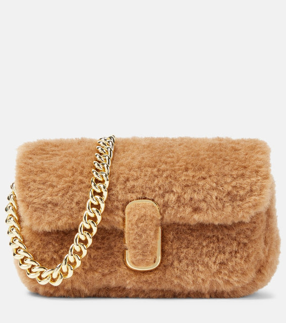 Marc Jacobs The Teddy J Marc mini shoulder bag. Shop Marc Jacobs Shoulder Bags for women now.