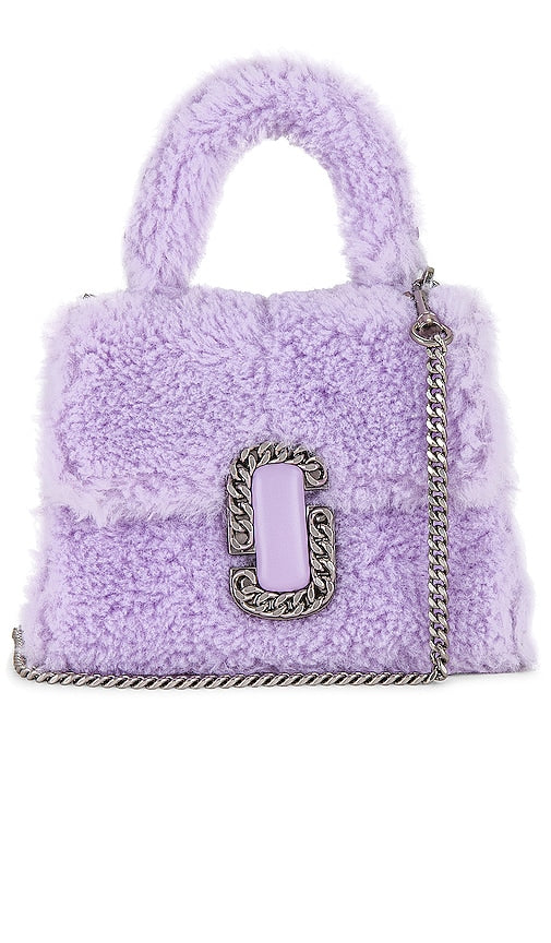 Marc Jacobs The Teddy St. Marc Mini Top Handle in Lavender