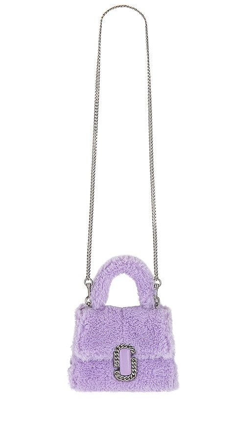 Marc Jacobs The Teddy St. Marc Mini Top Handle in Lavender - Marc Jacobs The Teddy St. Marc Mini Top Handle en Lavande - Marc Jacobs 薰衣草色 Teddy St. Marc 迷你顶部提手 - Marc Jacobs Der Teddy St. Marc Mini-Griff oben in Lavendel - Marc Jacobs 라벤더 테디 세인트 마크 미니 탑 핸들 - Marc Jacobs The Teddy St. Marc Mini Top Handle in lavanda