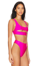 Marcia B Maxwell Lucky Bikini Top in Fuchsia