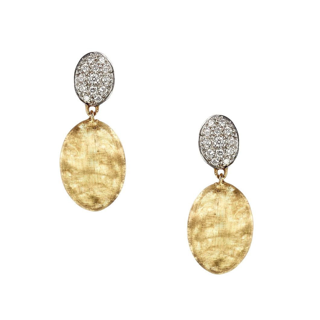 Marco Bicego 1/5ctw Diamond Double Drop Earrings | Siviglia Collection