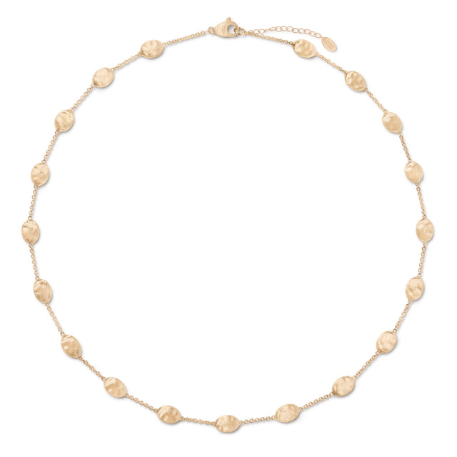 Marco Bicego Bead Station Yellow Gold Necklace | Siviglia Collection