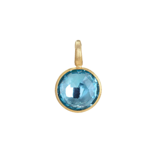 Marco Bicego Small Stackable Blue Topaz Pendant | Jaipur Collection